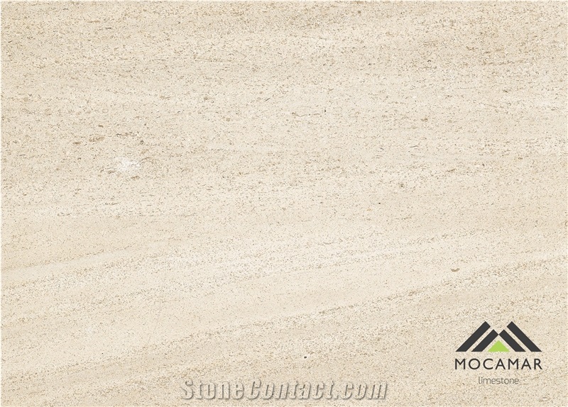 Moca Medium Grain Vein-Cut Limestone Tiles