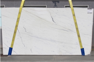 Calacatta Michelangelo Polished Marble Slab