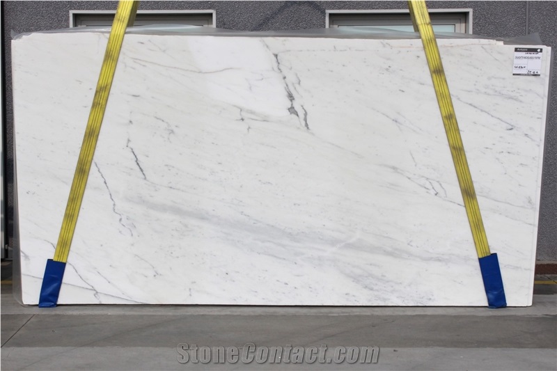 Calacatta Michelangelo Polished Marble Slab