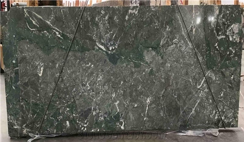Verde Malachite Marble Slab