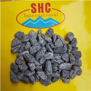 Black Pebble Stone for Paving Garden Landscaping