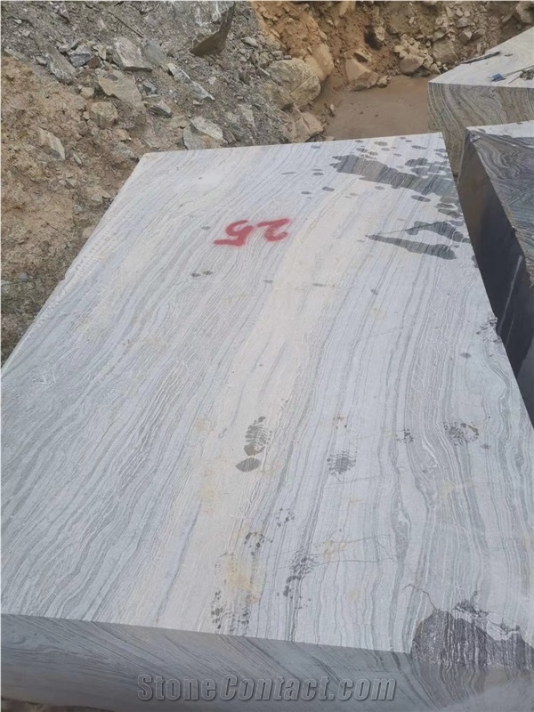 Black Wooden Marble Blocks