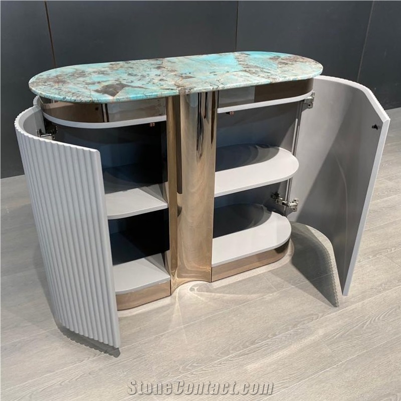 Brazil Luxury Granite Amazonita Green Table