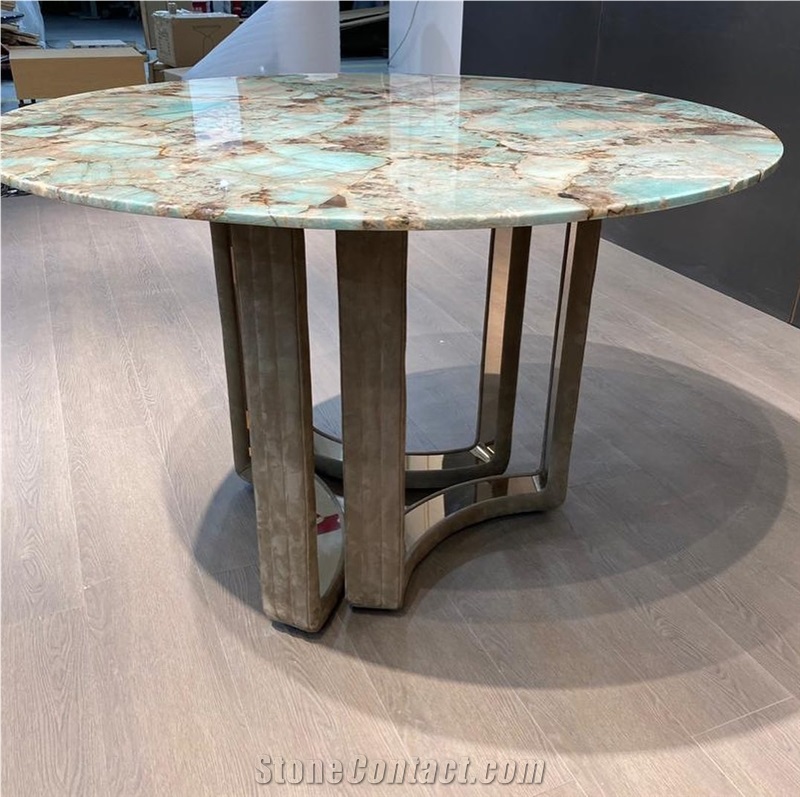 Brazil Luxury Granite Amazonita Green Table