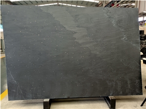 California Black Granite with Golden Spots