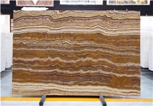 Turkey Tiger Onyx Vein Cut Slabs