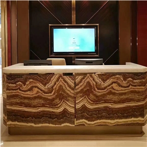 Turkey Tiger Onyx Vein Cut Slabs