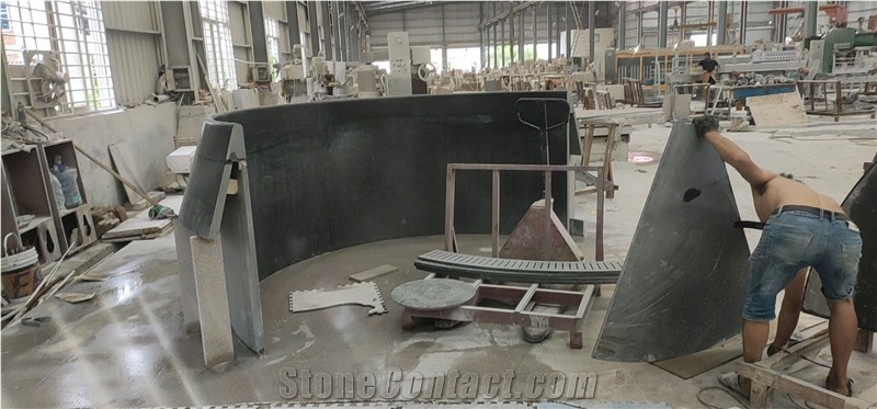 Zimbabwe Black Granite for Reflection & Spa Pool