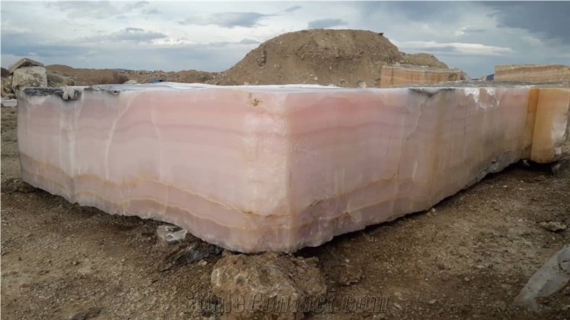 Pink Onyx Blocks