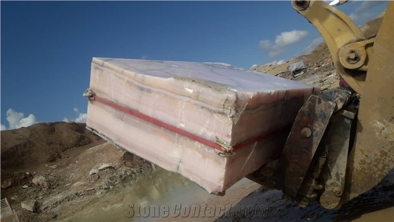 Pink Onyx Blocks