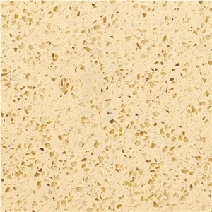 Beige Monochrome Quartz Slabs