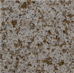 Brown Pattern Quartz Slabs