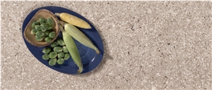 Cement Ash Quartz Slab for Countertops