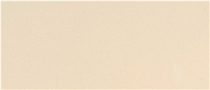 Creamy Monochrome Quartz Stone Slab