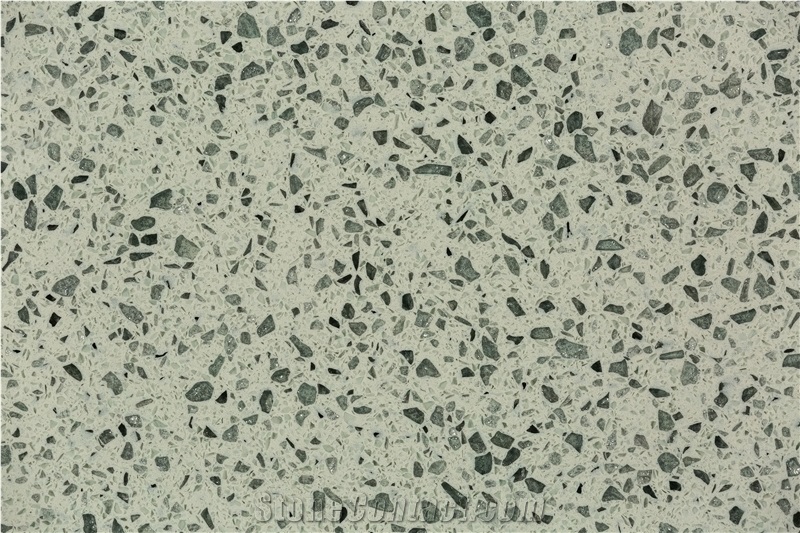 Dark Jade Green Quartz Slabs