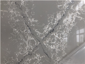 Grey Calacatta Quartz Slabs