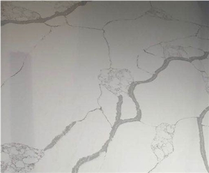 Grey Vein Carrara Quartz Slabs