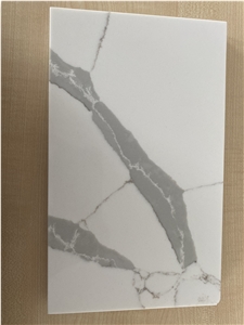 Ivory Calacatta Laza Quartz Slabs