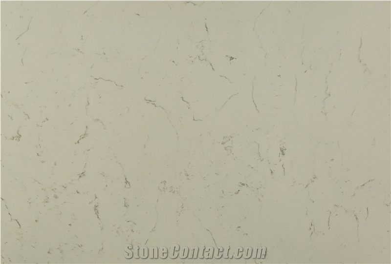 New Semi White Quartz Slabs