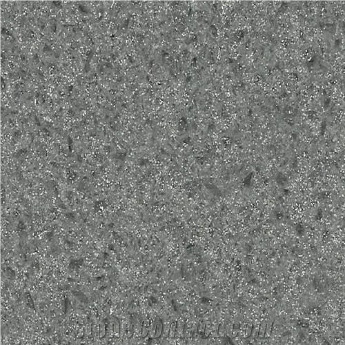 Silver Glitter Quartz Stone Slab