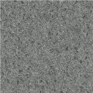 Silver Glitter Quartz Stone Slab
