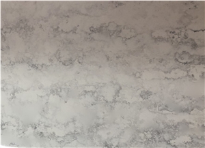 Silvery Cement Ash Quartz Slabs Silvery Cement Ash Quartz Slabs