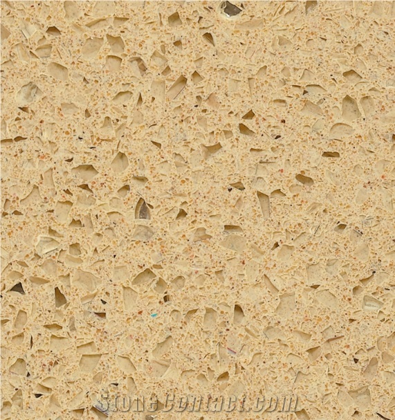 Starfish Beige Quartz Stone Slab