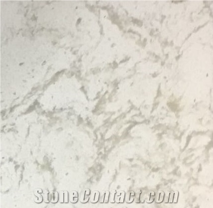 White Ashy Quartz Slabs