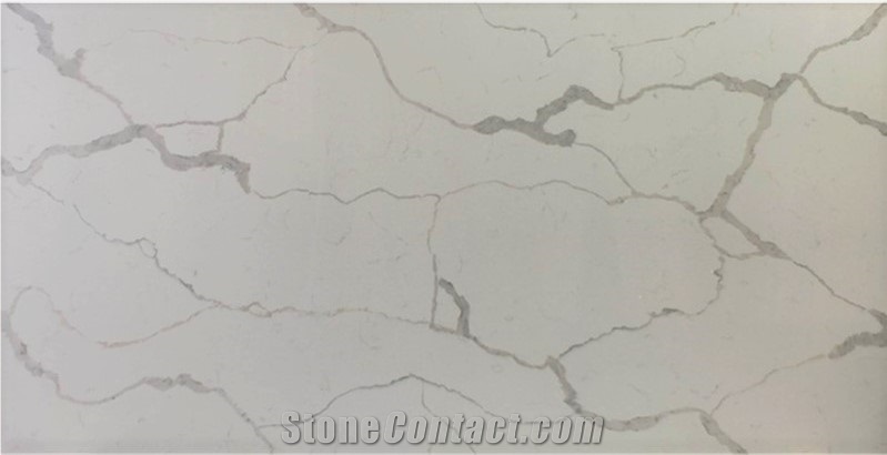 White Calacatta Quartz Bathroom Design