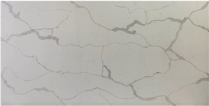 White Calacatta Quartz Bathroom Design
