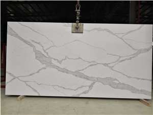 White Calacatta Trento Quartz Slabs White Calacatta Trento Quartz Slabs