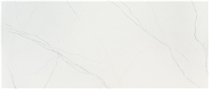White Carrarra Quartz Stone Countertops
