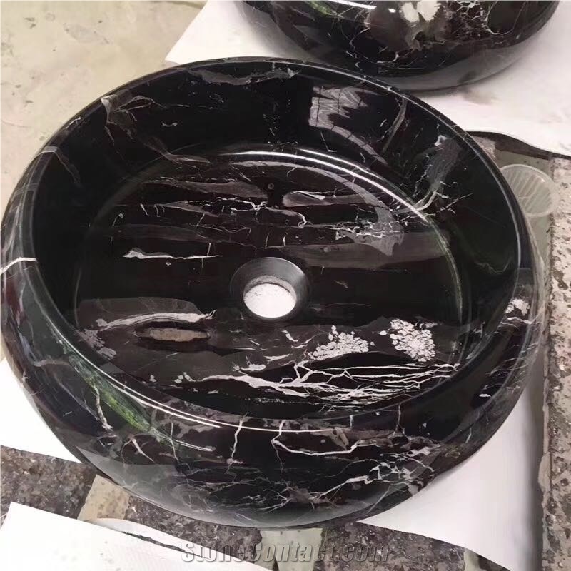 Elegant Basin Black Marquina
