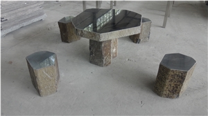 Natural Stone Patio Outdoor Tables