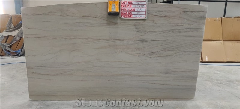 Silver Macaubas/White Macaubas Kalahari Quartzite