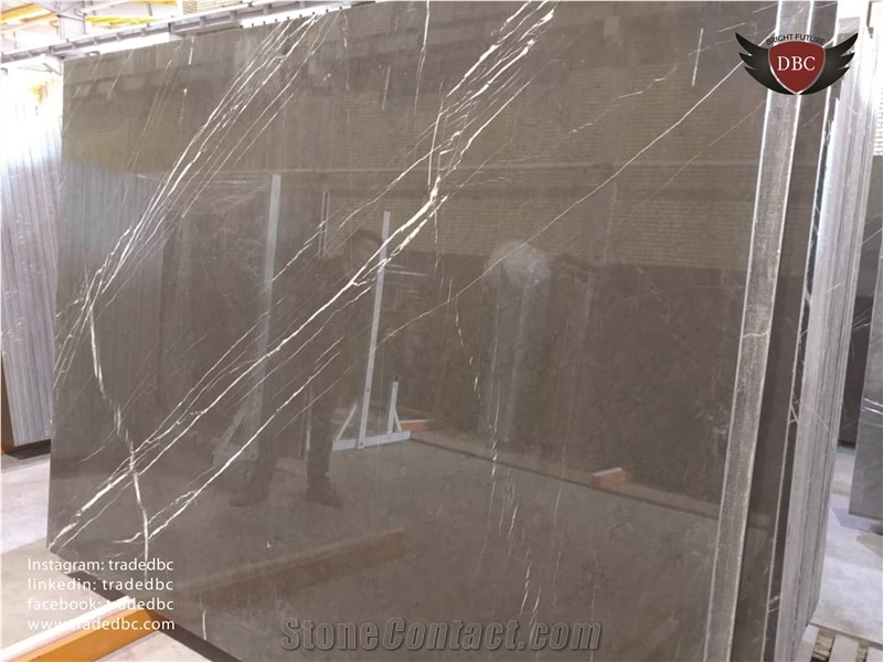 Pietra Gray Marble Block, Iran Grey Marble
