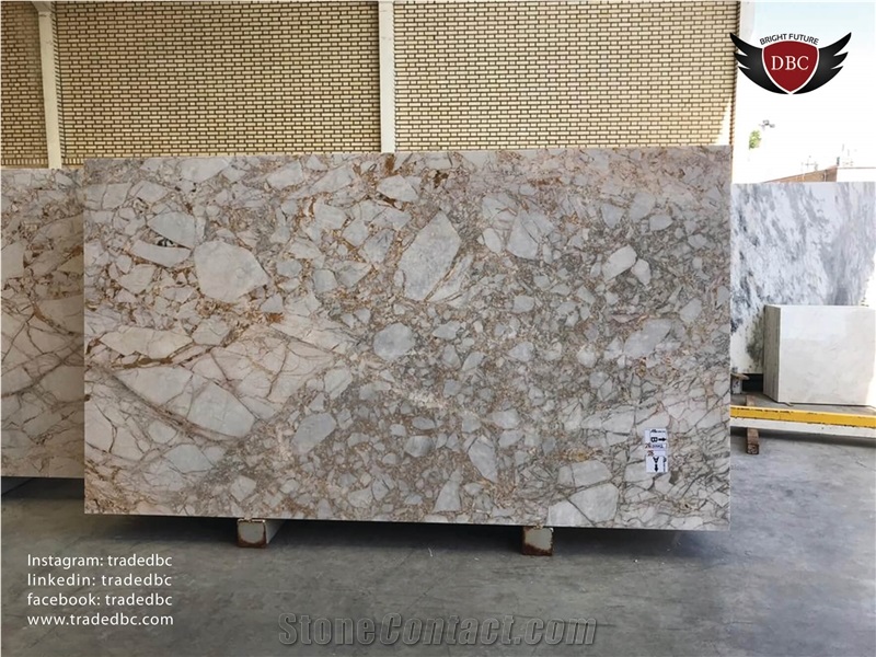 Spider Rose Marble Block, Iran Rose Marble