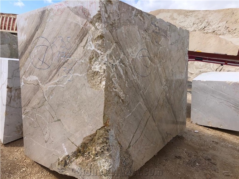 Breccia Champagne Marble Blocks