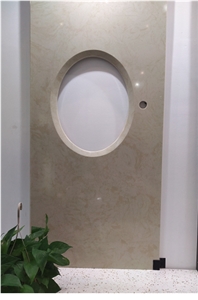 Engineered Marble Beige Prime for Vanity Top