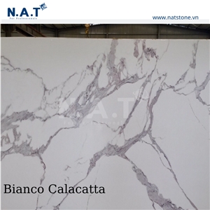 Vietnam Artificial Calacatta Engineered Marble