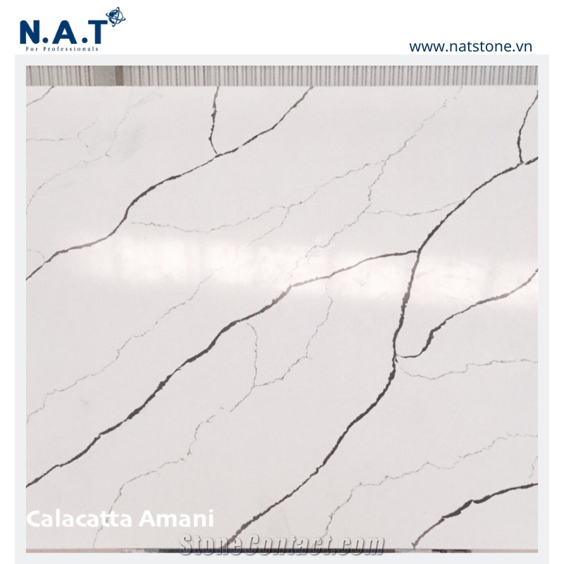 Vietnam Artificial Calacatta Engineered Marble