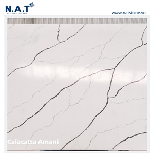 Vietnam Artificial Calacatta Engineered Marble