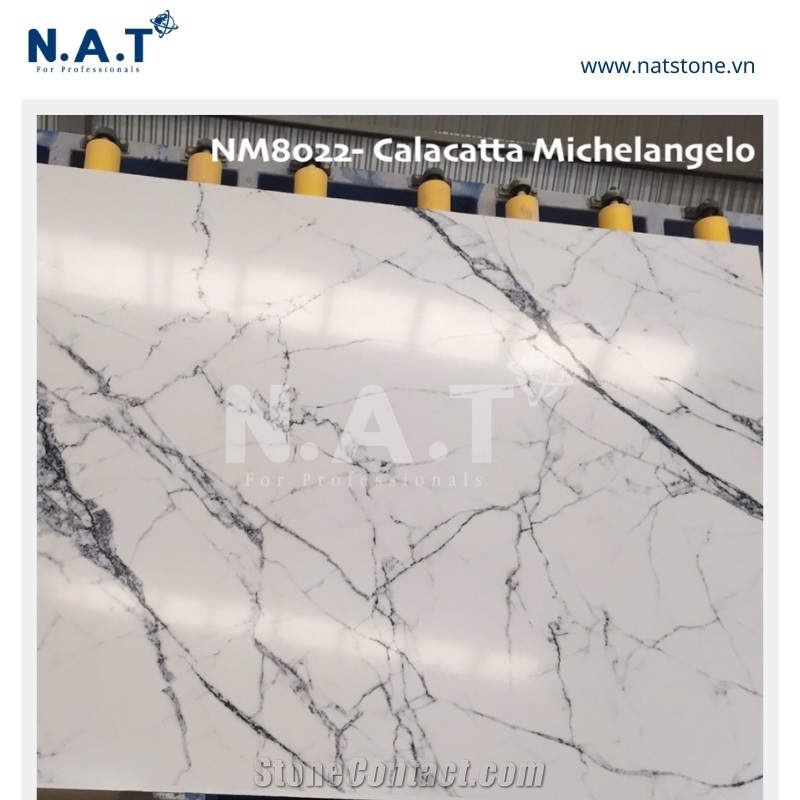 Vietnam Artificial Calacatta Engineered Marble