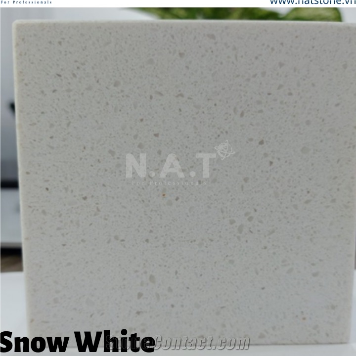 Vietnam Engineered Quartz White Classic Quartz