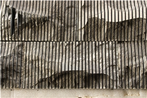 Rock Faced Lining Black Basalt Wall Tiles Rock Faced Lining Black Basalt Wall Tiles