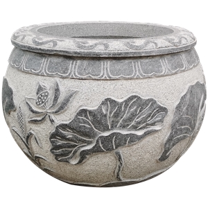 Outdoor Decoration Granite Old Stone Water Vat