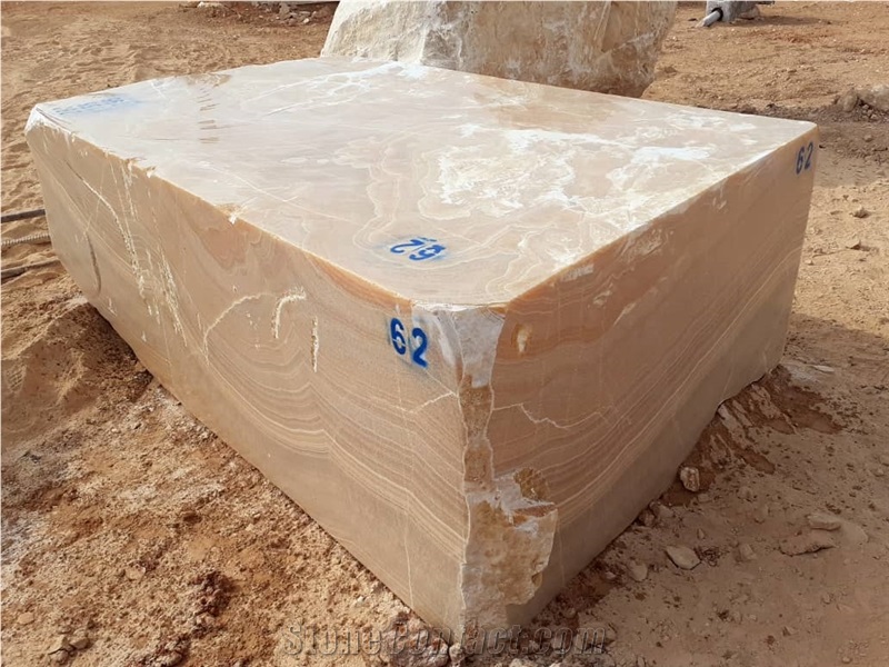 Persian Orange Onyx Blocks