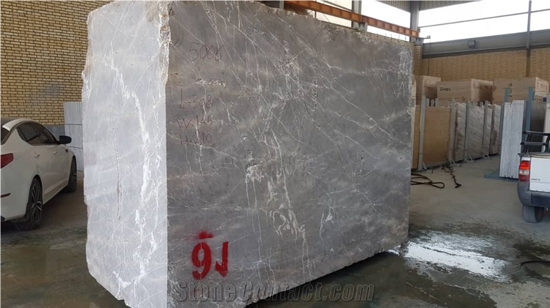 Solo Gray Marble Block, Iran Grey Marble