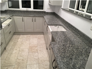 Azul Platino Granite Countertops