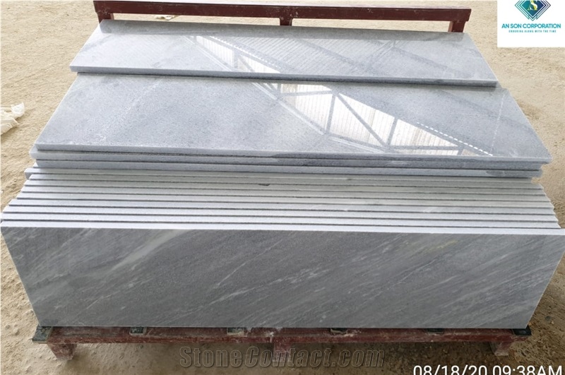 Grey Marble Steps, Stone Stair,Stone Steps